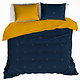 Dekbedovertrek Katoen Satijn Rex Indigo 200 x 200/220 cm