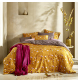 De Witte Lietaer Duvet cover Cotton Satin Fleur - Double - 200 x 200/220 cm - Yellow