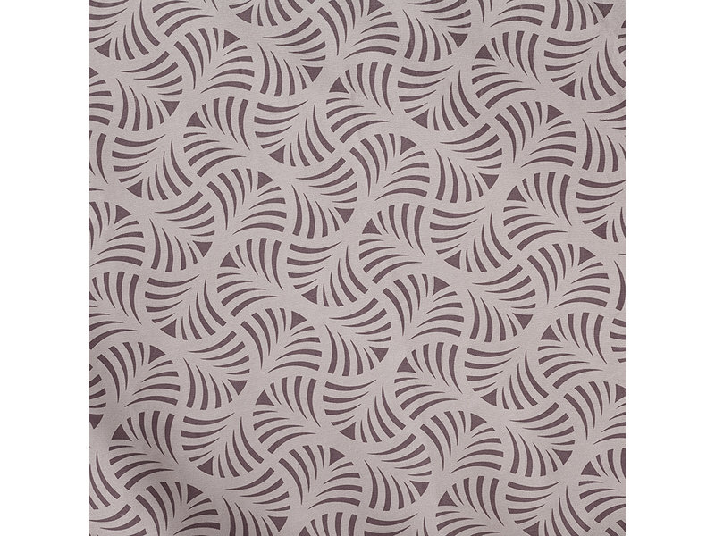De Witte Lietaer Housse de couette Cotton Satin Flow - Simple - 140 x 200/220 cm - Violet