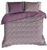 De Witte Lietaer Duvet cover Cotton Satin Flow - Lits Jumeaux - 240 x 220 cm - Purple