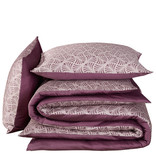 De Witte Lietaer Duvet cover Cotton Satin Flow - Lits Jumeaux - 240 x 220 cm - Purple