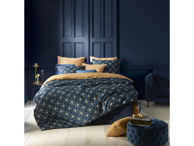De Witte Lietaer Duvet cover Cotton Satin Alice - Hotel size - 260 x 240 cm - Blue