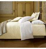 De Witte Lietaer Housse de couette Coton Perkal Bumblebee - Double - 200 x 200/220 cm - Blanc