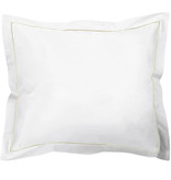 De Witte Lietaer Housse de couette Coton Perkal Bumblebee - Double - 200 x 200/220 cm - Blanc