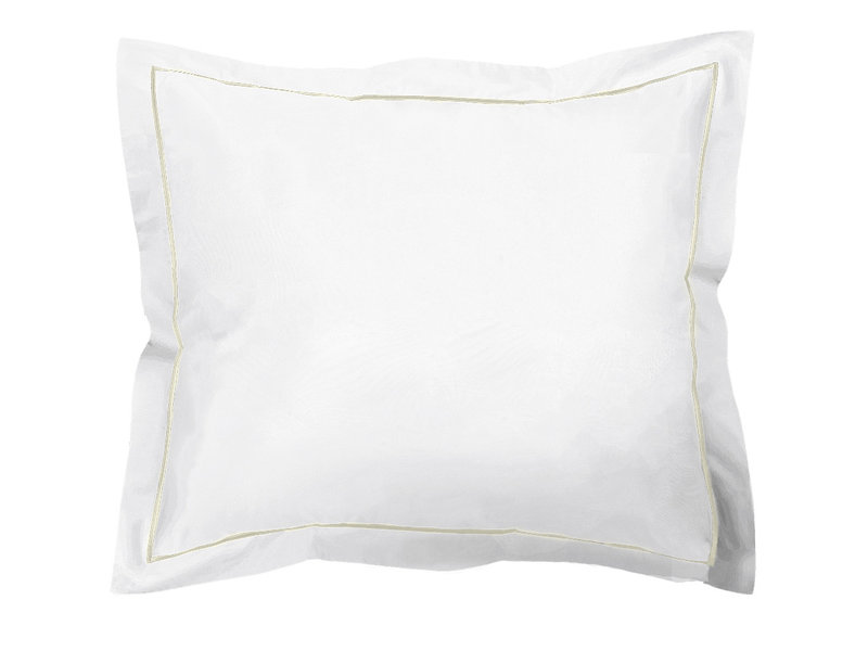 De Witte Lietaer Housse de couette Coton Perkal Bumblebee - Double - 200 x 200/220 cm - Blanc