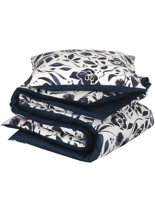 De Witte Lietaer Duvet cover Cotton Satin Meadow Indigo 140 x 200/220 cm