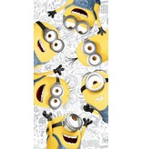 Minions 2 Serviette de plage Friends - 70 x 140 cm - Multi