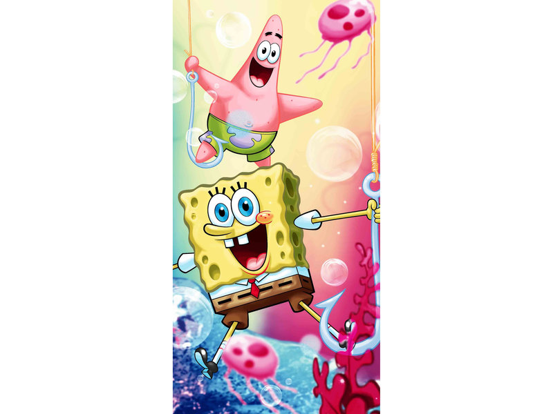 SpongeBob Strandtuch Freunde - 70 x 140 cm - Multi