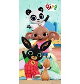 Bing Bunny Serviette de plage Friends - 70 x 140 cm - Multi