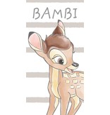 Disney Bambi Serviette de plage Stripes - 70 x 140 cm - Blanc