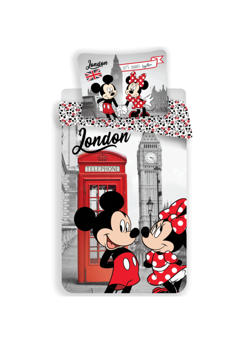 Disney Minnie Mouse Bettbezug London 140 x 200