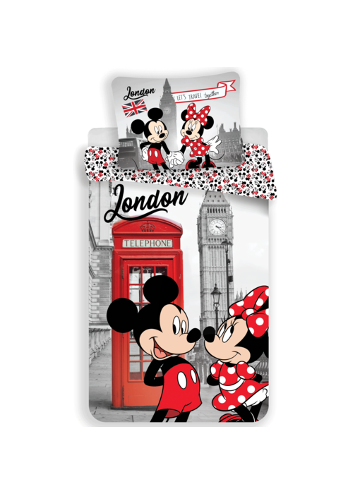 Disney Minnie Mouse Housse de couette London 140 x 200