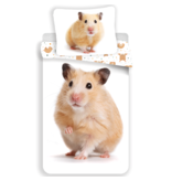 Animal Pictures Bettbezug Hamster - Single - 140 x 200 cm - Weiß