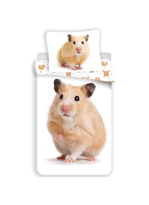 Animal Pictures Bettbezug Hamster 140 x 200