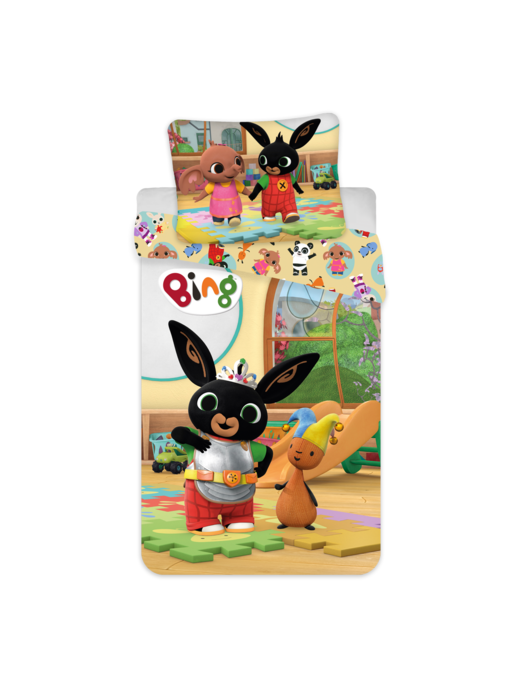 Bing Bunny BABY Bettbezug Spielzeit 100 x 135 cm