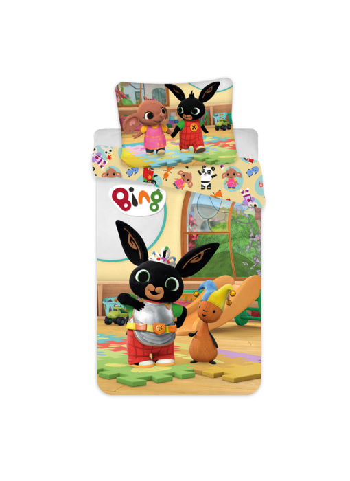 Bing Bunny BABY Dekbedovertrek Speeltijd 100 x 135 cm