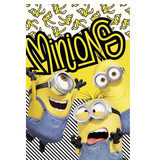 Minions 2 Fleece deken Banana - 100 x 150 cm - Geel