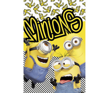 Minions 2 Plaid polaire Banana 100 x 150 cm