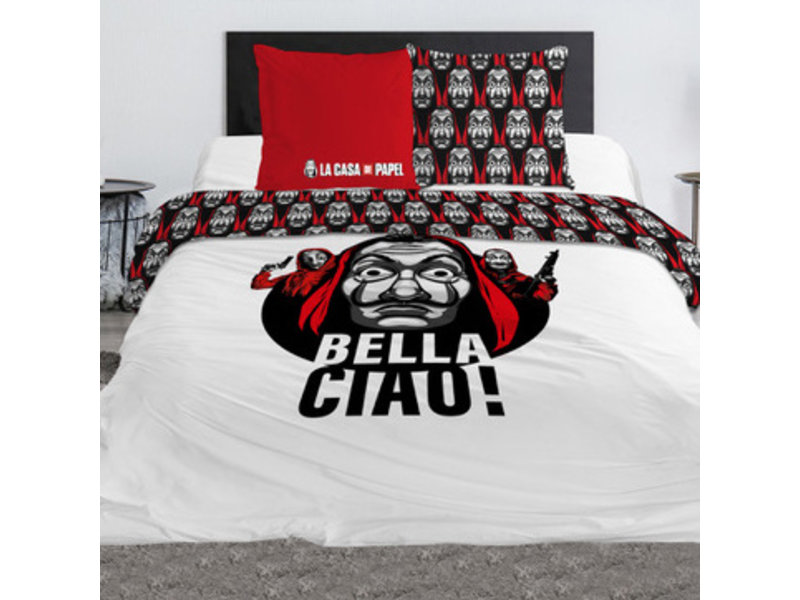 La Casa de Papel Duvet cover Bella Ciao - Double - 200 x 200 cm - Cotton