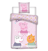 Peppa Pig Duvet cover Friends - Single - 140 x 200 cm - Cotton