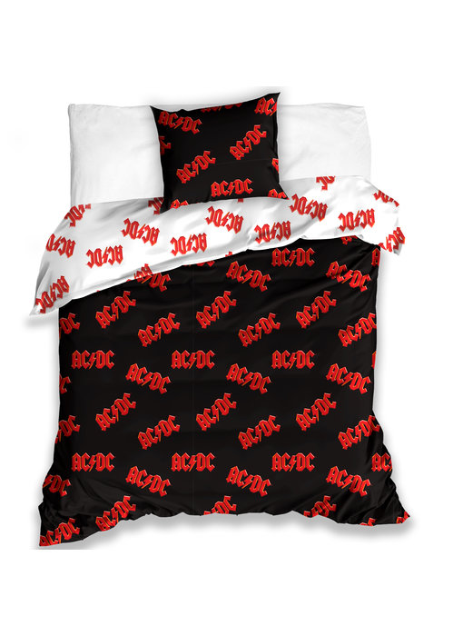 ACDC Housse de couette Logo 140 x 200