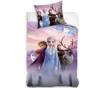 Housse de couette Disney Frozen La Reine des Neiges Winterland - Simple -  140 x 200 cm