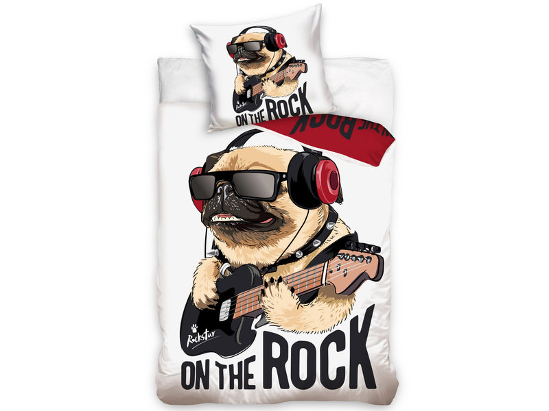Animal Pictures Duvet cover On The Rock - Single - 140 x 200 cm - Cotton