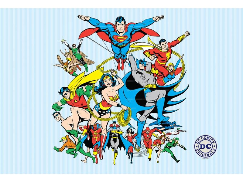 DC Comics DC Comics Collage 232 x 158 cm