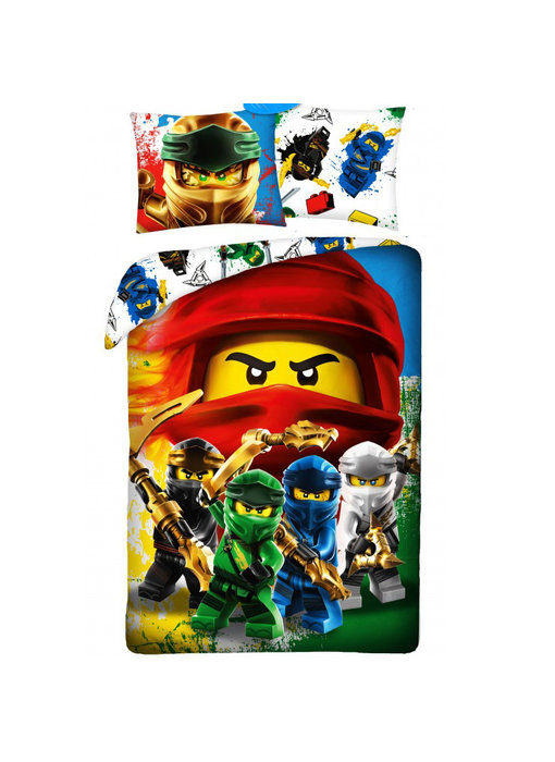 Lego Dekbedovertrek Ninjago 140 x 200 Katoen