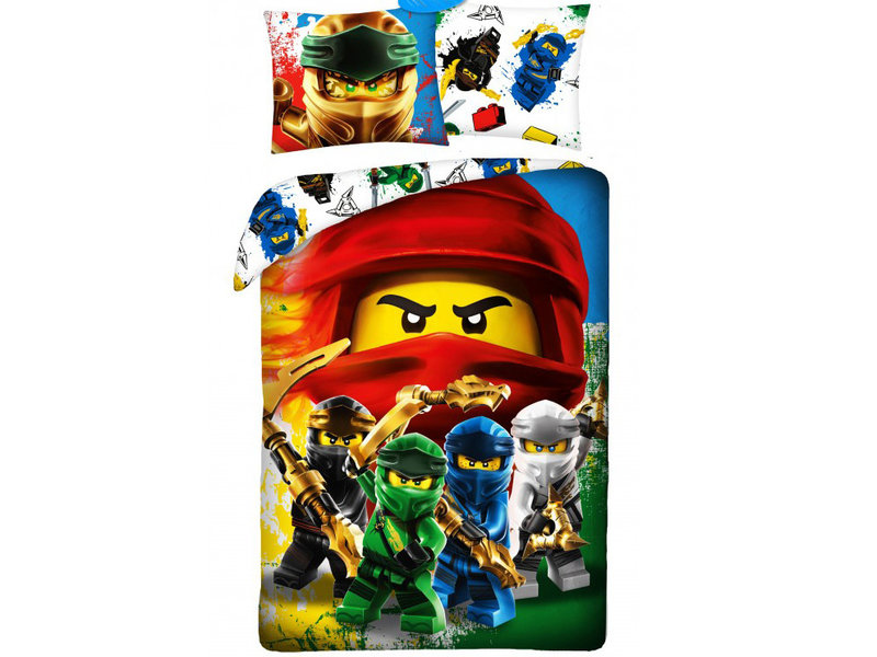 Lego Duvet cover Ninjago - Single - 140 x 200 cm - Cotton