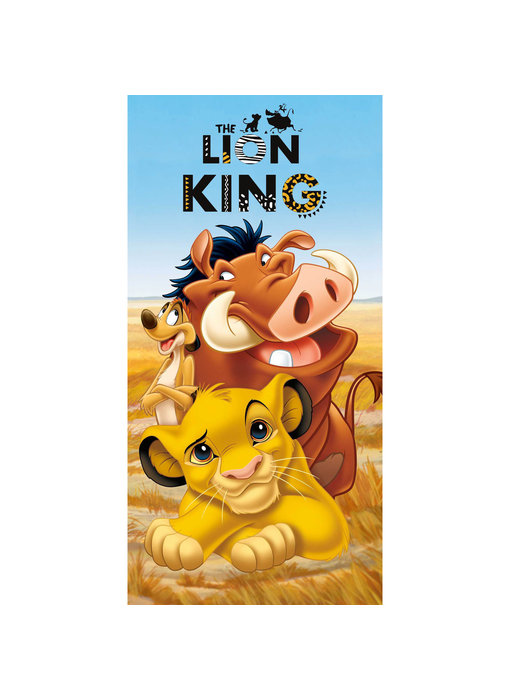 Disney The Lion King Strandlaken Timon & Pumbaa 70 x 140 cm
