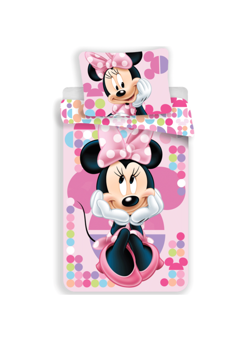 Disney Minnie Mouse Bettbezug 140 x 200 cm 70 x 90 cm Polyester