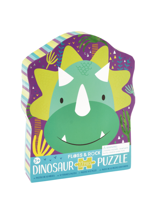 Floss & Rock Puzzle Dino - 12 Stück