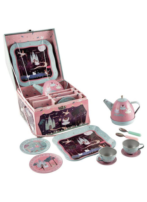 Floss & Rock Tea service / Music box Enchanted 10-piece