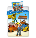 Bob de Bouwer Baby Dekbedovertrek Construction Zone - 100 x 135 cm - Katoen