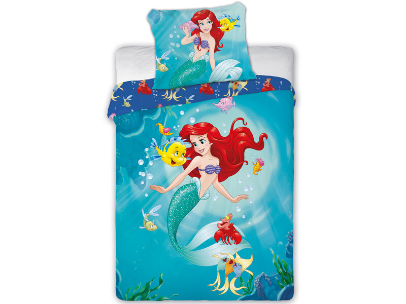 Housse De Couette Bebe Disney La Petite Sirene Simbashop Nl