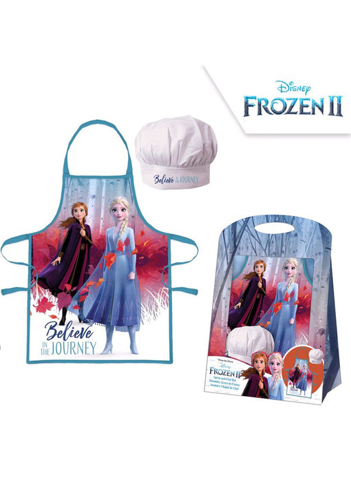 Disney Frozen Schürze und Kochmütze Reise 4-8 Jahre