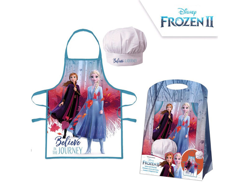 Disney Frozen Apron and Chef's Hat Journey - 4-8 Years