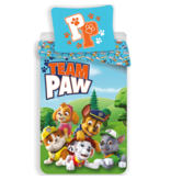 PAW Patrol Dekbedovertrek Team PAW - Eenpersoons - 140  x 200 cm - Katoen