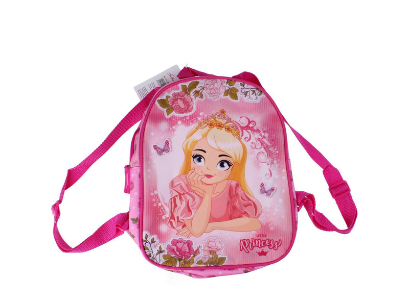 Princess Toddler backpack Two-sided - 30 x 25 x 9 cm - Polyester