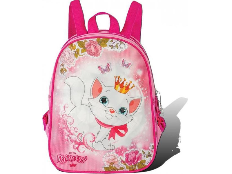 Princess Toddler backpack Two-sided - 30 x 25 x 9 cm - Polyester