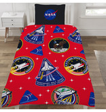 NASA Bettbezug Mission Patches - Single - 135 x 200 cm - Poly-Baumwolle