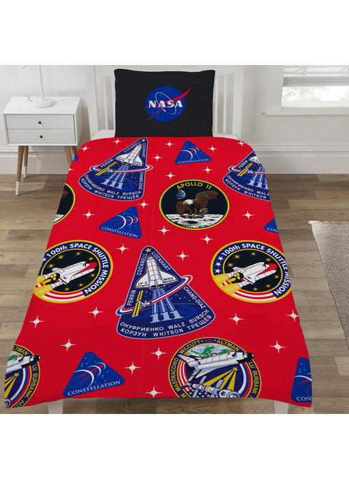 NASA Duvet cover Mission Patches 135 x 200