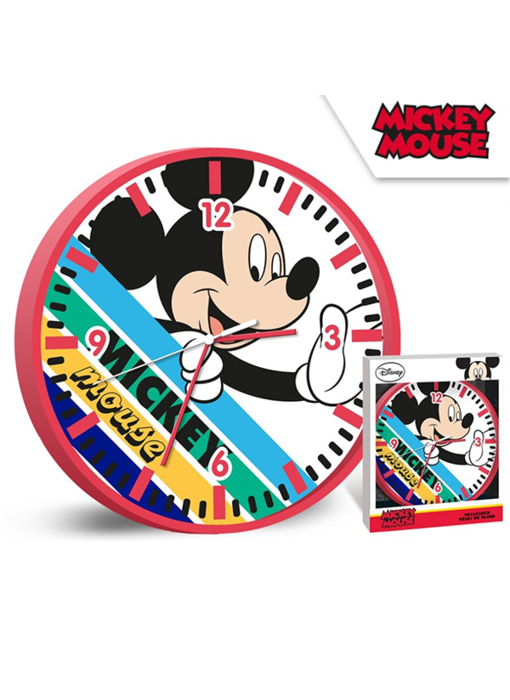 Disney Mickey Mouse Horloge murale Stripes - ø 24 cm