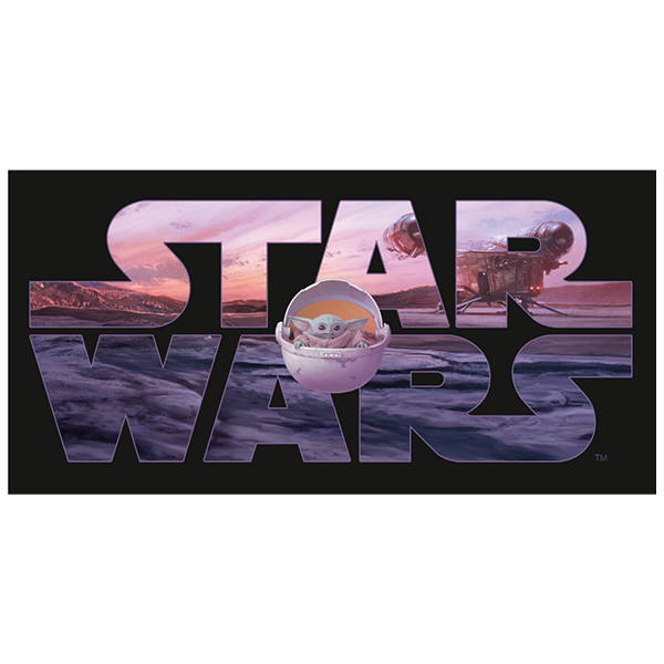 Star Wars Mandatorian Beach Towel 70 X 140 Cm Simbashop Nl