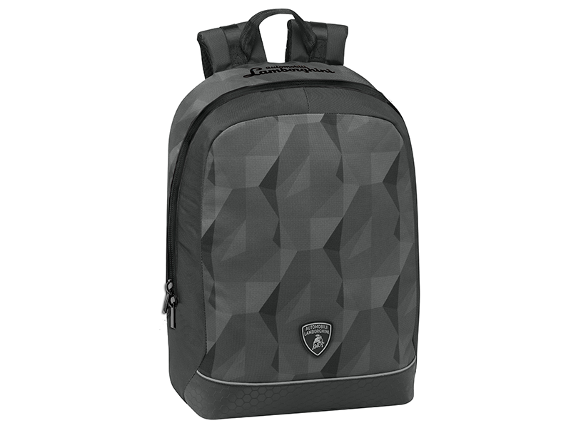 Lamborghini Rugzak Zwart - 40 x 35 x 15 cm - Polyester