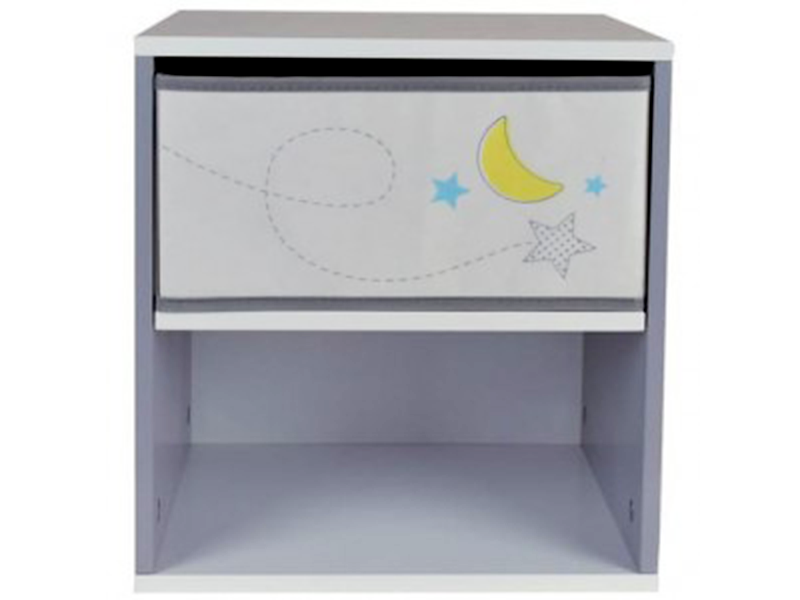 Space Bedside table Moon - 36 x 33 x 30 cm - MDF