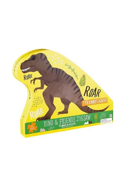 Floss & Rock Dinosaur Puzzle 40 pcs.