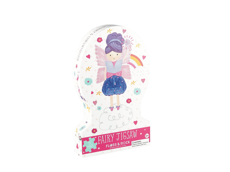 Floss & Rock Puzzle Fairy 20 pcs. - 38 x 33 cm