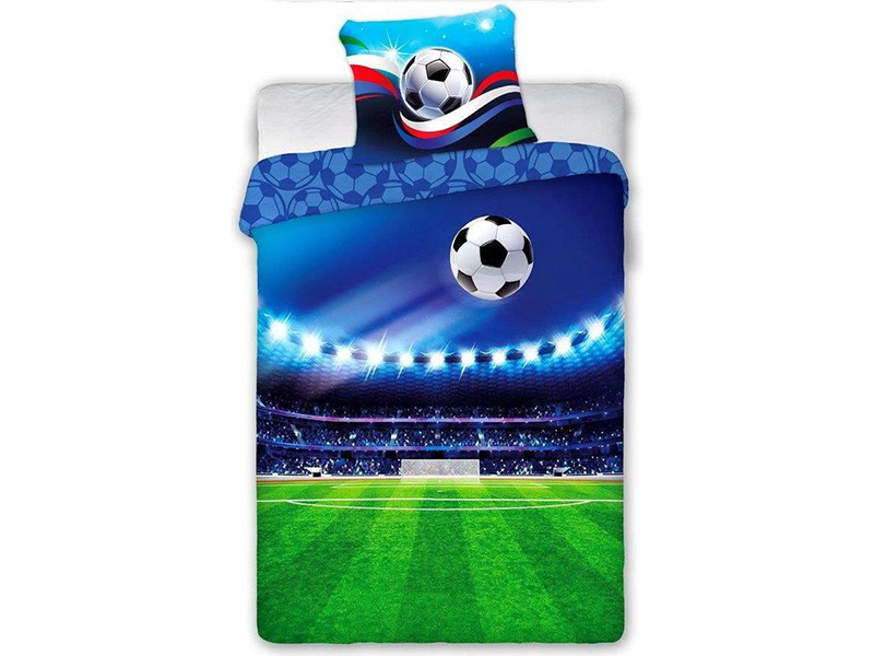 Voetbal Bettbezug Stadium - Single - 140 x 200 cm - Baumwolle